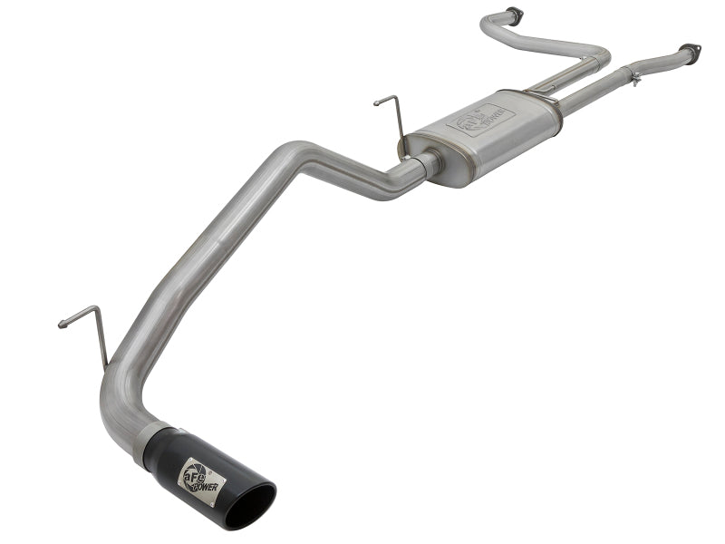 aFe MACHForce XP 2.5in Cat-Back Exhaust System w/ Black Tip Nissan Frontier 2017+ V8-5.6L