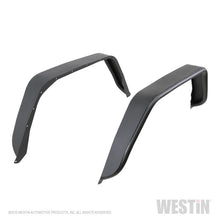 Load image into Gallery viewer, Westin Jeep Gladiator Tube Fenders - Rear - Textured Black