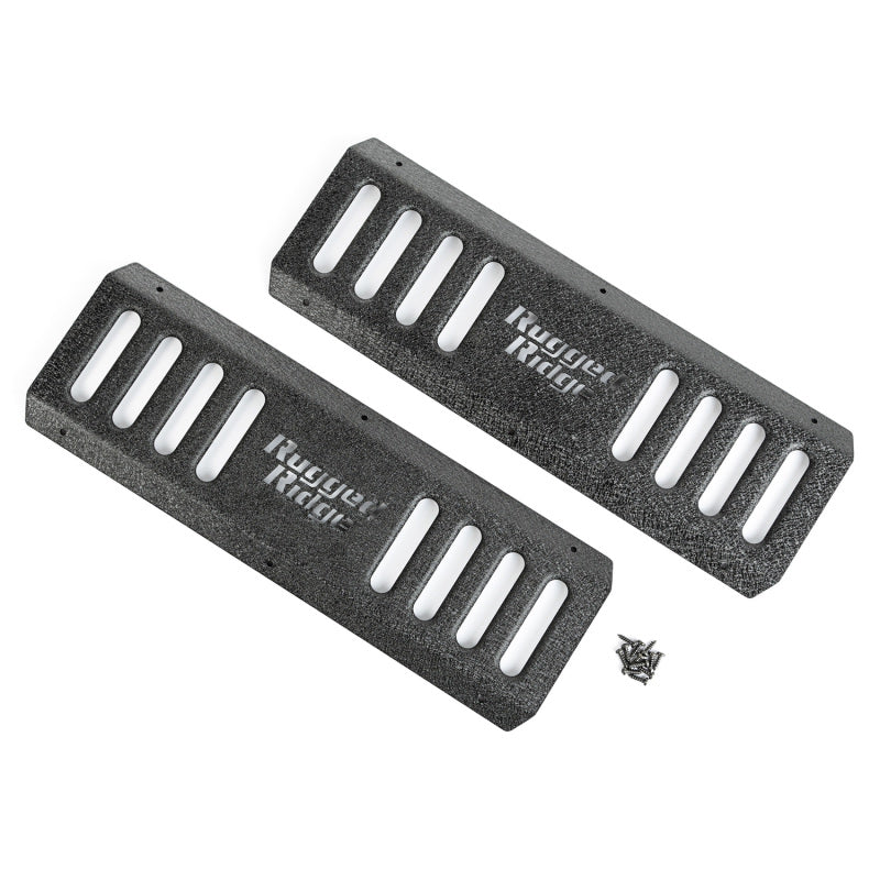 Rugged Ridge RRC Side Armor Guard Plates Jeep Wrangler JK