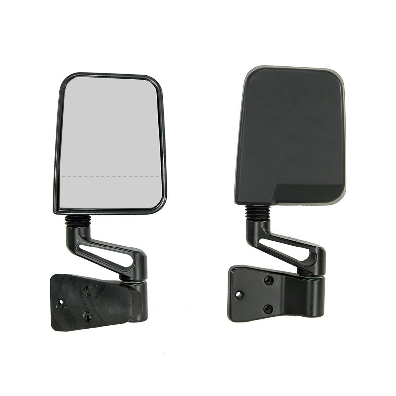 Rugged Ridge Jeep Wrangler YJ/TJ Black Dual Focus Door Mirror Kit