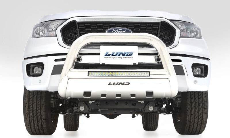 Lund Ford Ranger Bull Bar w/Light & Wiring - Polished Stainless