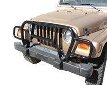 Load image into Gallery viewer, Rampage Jeep Wrangler(YJ) Headlight Euro Grill Guard - Black