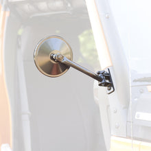 Load image into Gallery viewer, Rugged Ridge Jeep Wrangler Black Round Quick Release Mirror