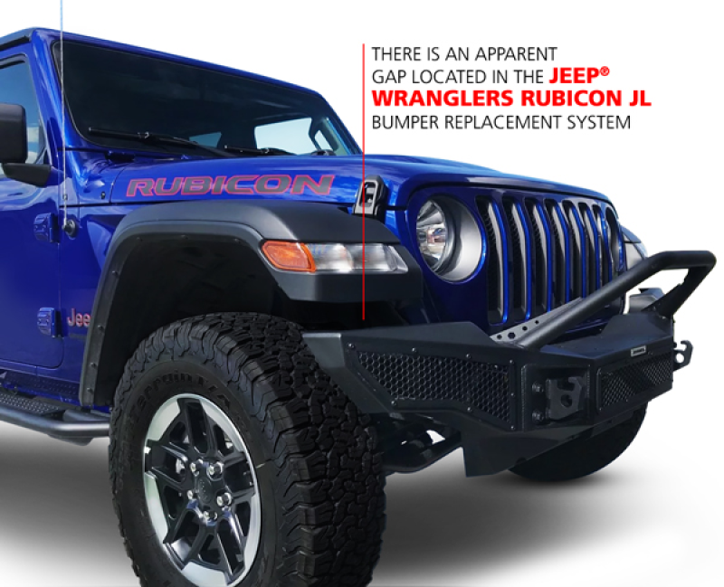 Go Rhino Jeep Wrangler JL/JLU/JK/JKU/Gladiator JT Trailline Front Full Width Bumper