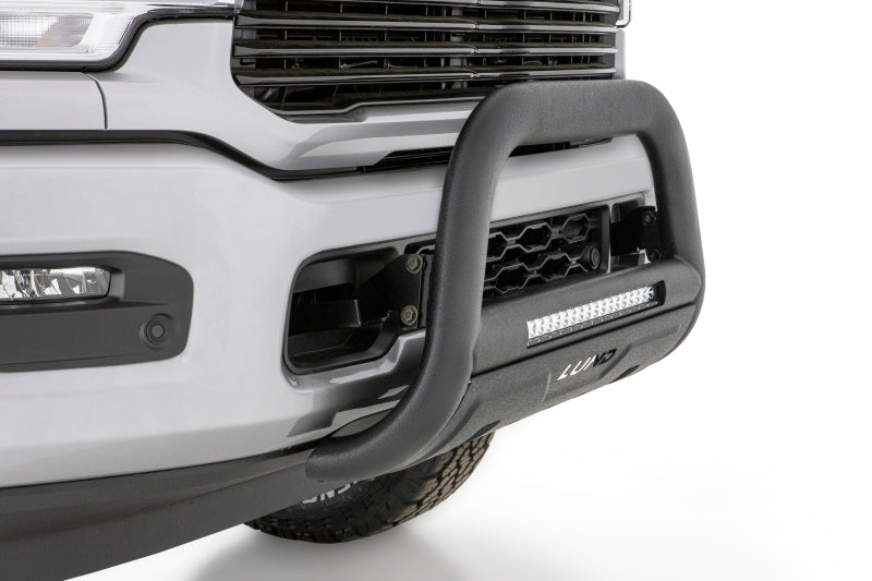 Lund Chevrolet Silverado 2500HD/3500HD Bull Bar w/Light & Wiring - Black