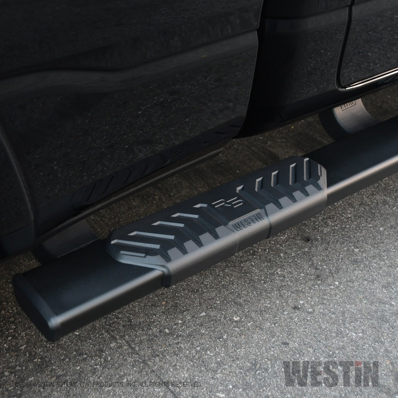 Westin 19+ Ram 1500 Crew Cab R5 M-Series Wheel-to-Wheel Nerf Step Bars - Black