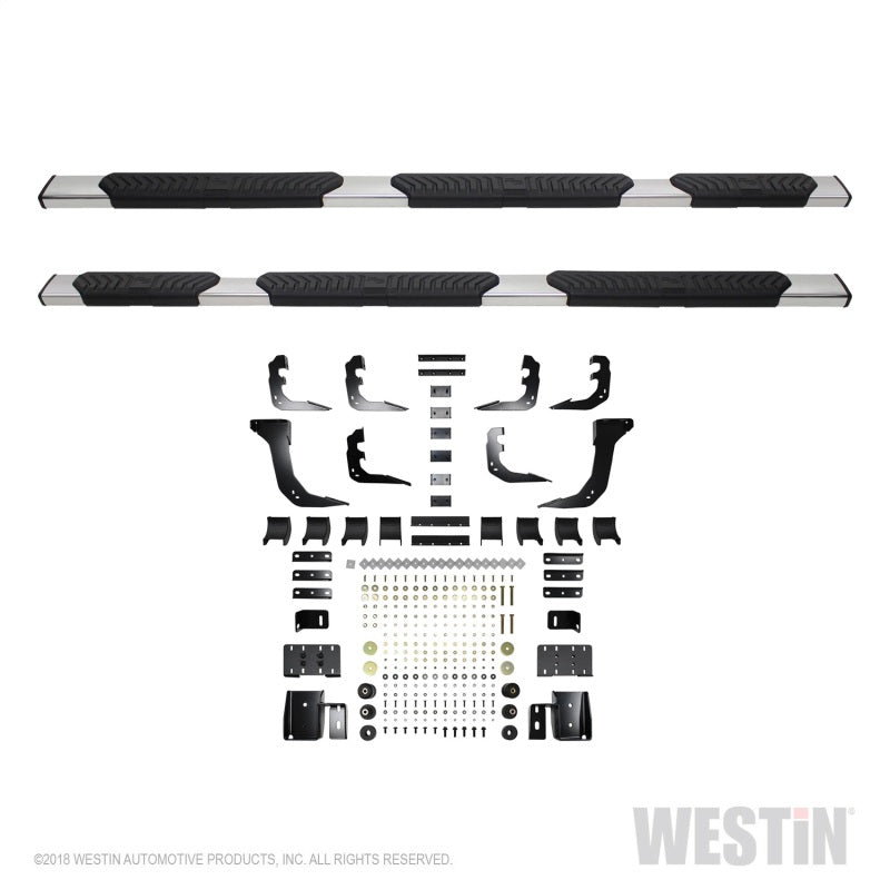 Westin Ram 1500 w/ Crew Cab and 5.5ft Bed R5 Nerf Step Bars - SS (Excl. Ram 1500 Classic)