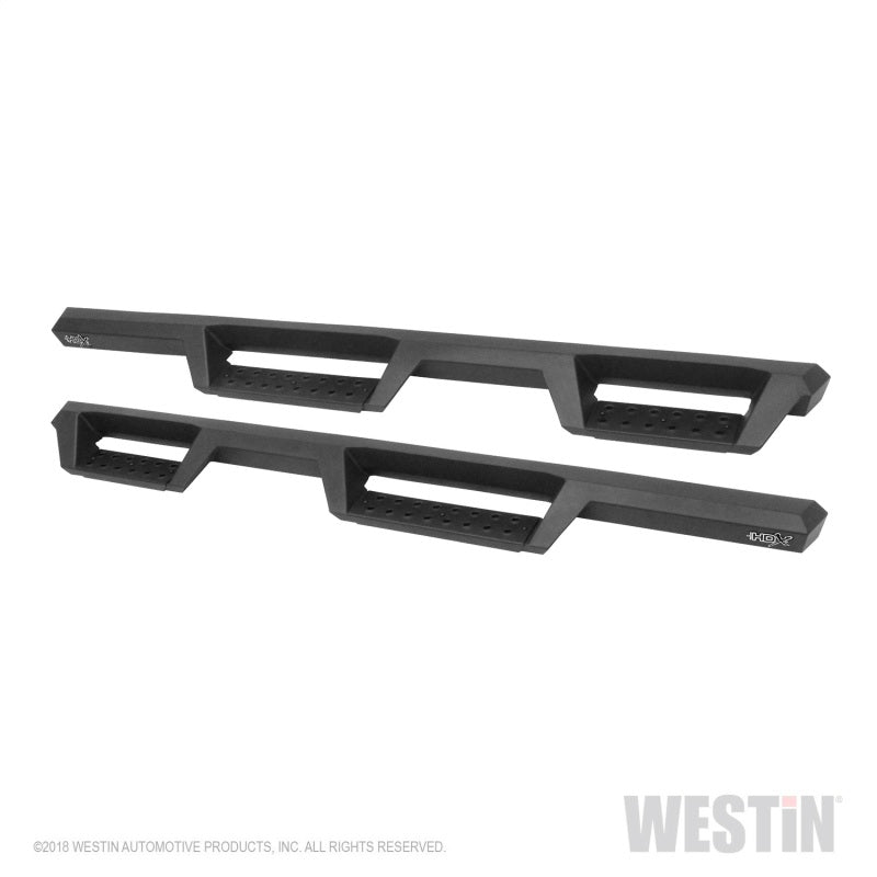 Westin 18+ Jeep Wrangler JL Unlimited 4DR HDX Drop Nerf Step Bars - Textured Black