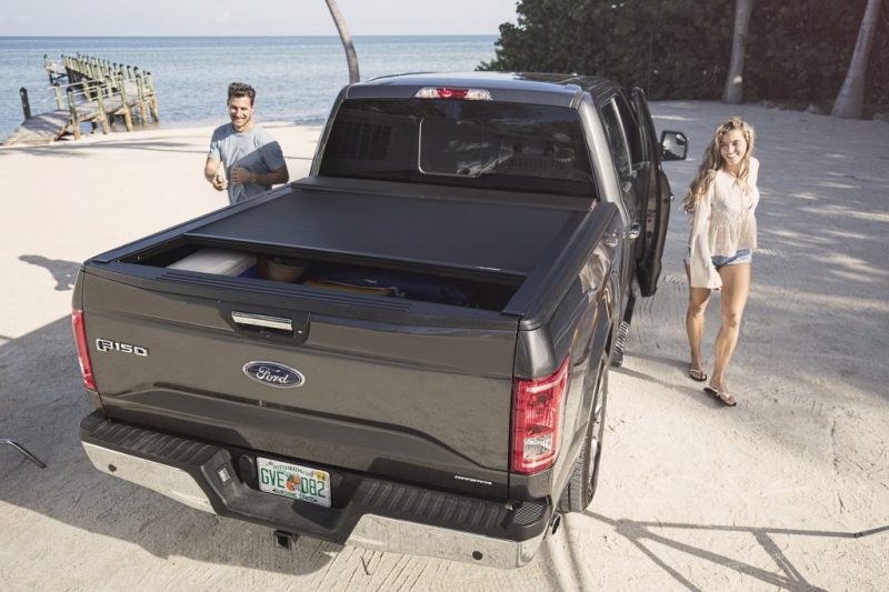 Roll-N-Lock 07-21 Toyota Tundra Regular Cab/Double Cab 77in E-Series Retractable Tonneau Cover