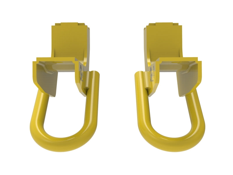 aFe Toyota Tundra 2022+ V6-3.5L (tt) Front Tow Hook Yellow