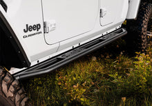 Load image into Gallery viewer, Rampage Jeep Gladiator SRS Sidebar Rock Crawler Steps - Black