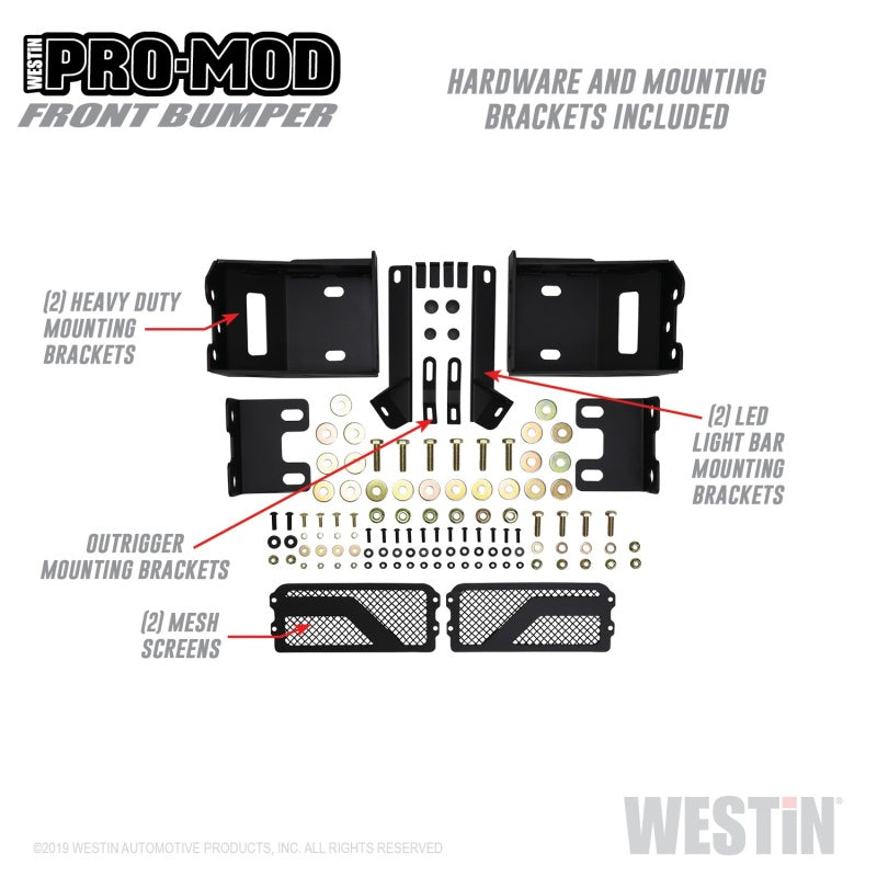 Westin Chevrolet Silverado 2500/3500 Pro-Mod Front Bumper