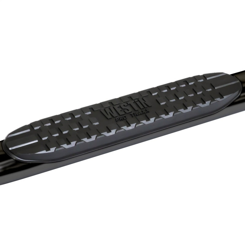 Westin 2007+ Chevy Silverado 1500 Reg Cab PRO TRAXX 4 Oval Nerf Step Bars - Black