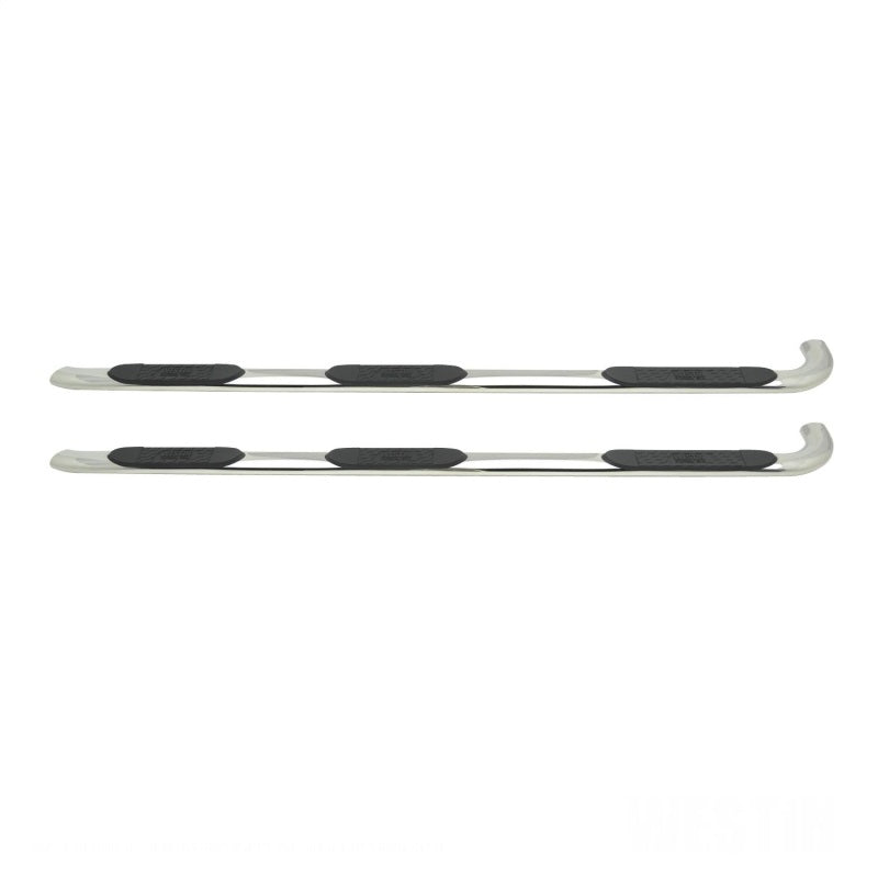 Westin Ford F-150 SuperCab (6.5ft Bed) Platinum 4 Oval WTW Nerf Step Bars - SS