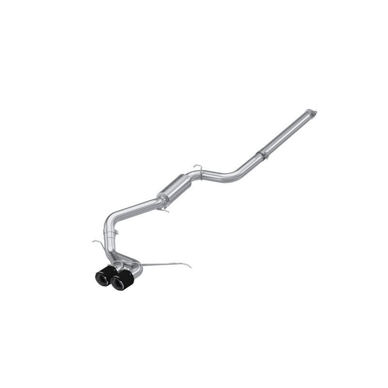 MBRP Ford Focus ST 2.0L EcoBoost SS 3in Cat-Back Dual Outlet w/ Carbon Fiber Tips - T304