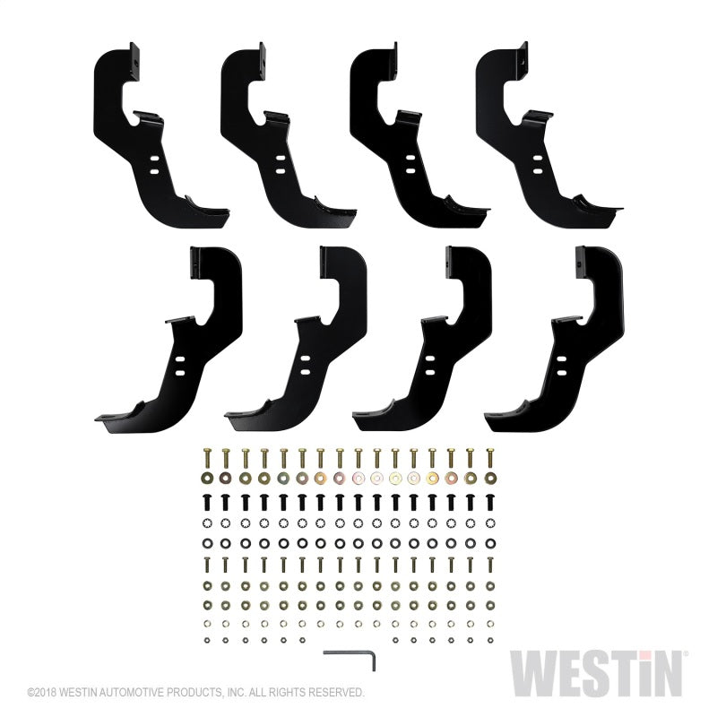 Westin Chevrolet Silverado/Sierra 1500 CC (5.5ft) PRO TRAXX 5 WTW Oval Nerf Step Bars - SS