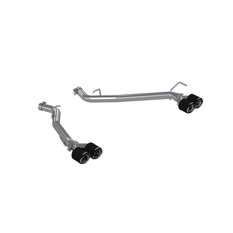 MBRP Ford Explorer ST 3.0L EcoBoost Dual Rear Exit Axle Back w/ Quad Carbon Fiber Tips - T304