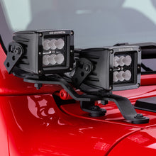 Load image into Gallery viewer, Go Rhino Jeep Wrangler JL/JLU/Gladiator JT Light Mount - Two 3in Cubes Offset