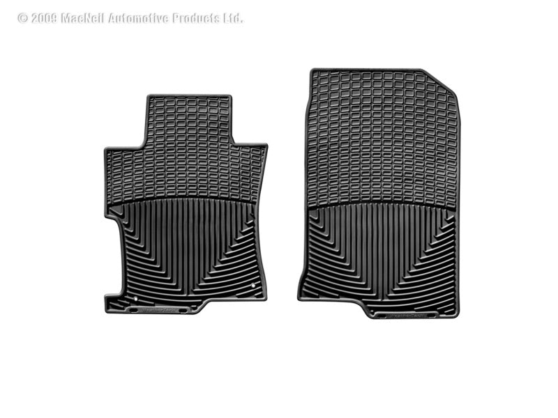 WeatherTech Honda Accord Front Rubber Mats - Black
