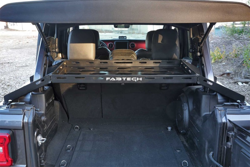 Fabtech 18+ Jeep JL 4WD 4-Door Interior Cargo Rack
