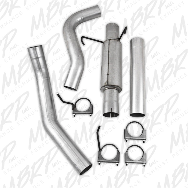 MBRP Dodge 2500/3500 Cummins 600/610 Cat Back P Series Exhaust System