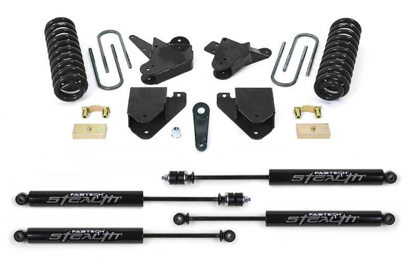 Fabtech 01-05 Ford F250/350 2WD 6in Basic Sys w/Stealth