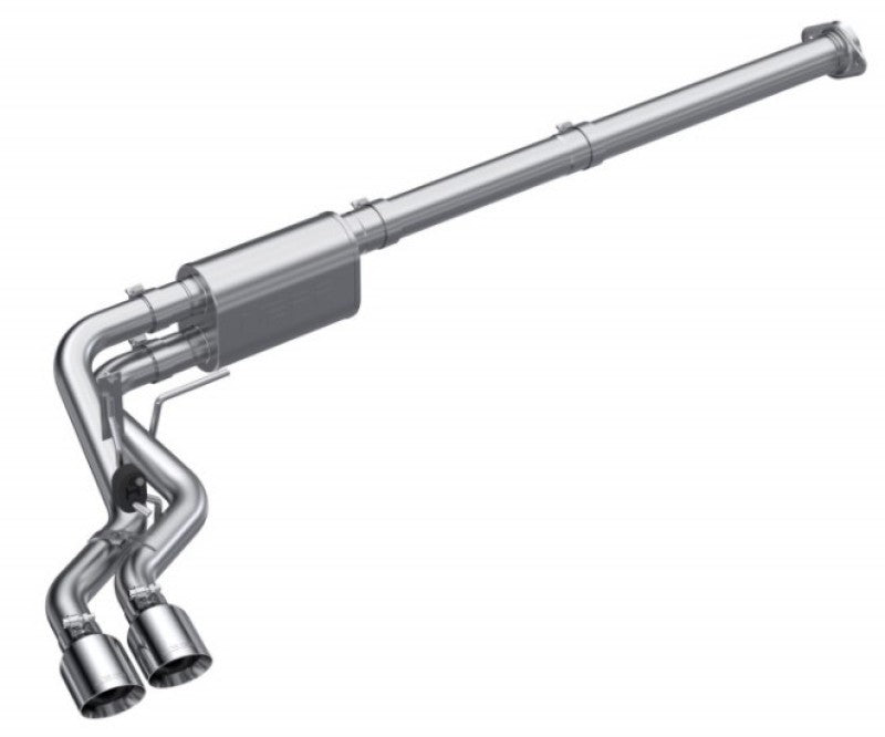 MBRP Ford F-150 2.7L EcoBoost / 3.5L EcoBoost / 5.0L 3in Cat Back Single Side Exit Alum