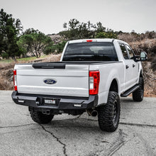 Load image into Gallery viewer, Westin 17+ Ford F-250/350 Pro-Series Rear Bumper - Textured Black