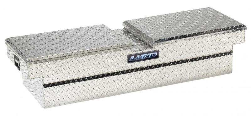 Lund Chevy Colorado Ext. Cab Ultima Dual Lid Gull Wing Crossover Tool Box - Brite