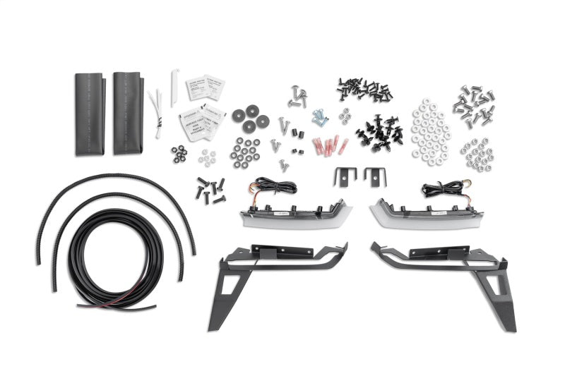 Rugged Ridge Jeep Wrangler JK 2-Door+4-Door Unlimited Max Terrain Fender Flare Front+Rear Set