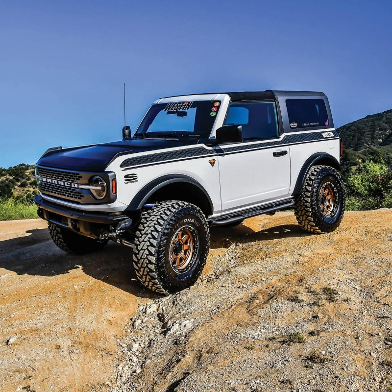Westin 20+ Ford Bronco 2 Door (Excl. Bronco Sport) XTS Rock Slider - Textured Black