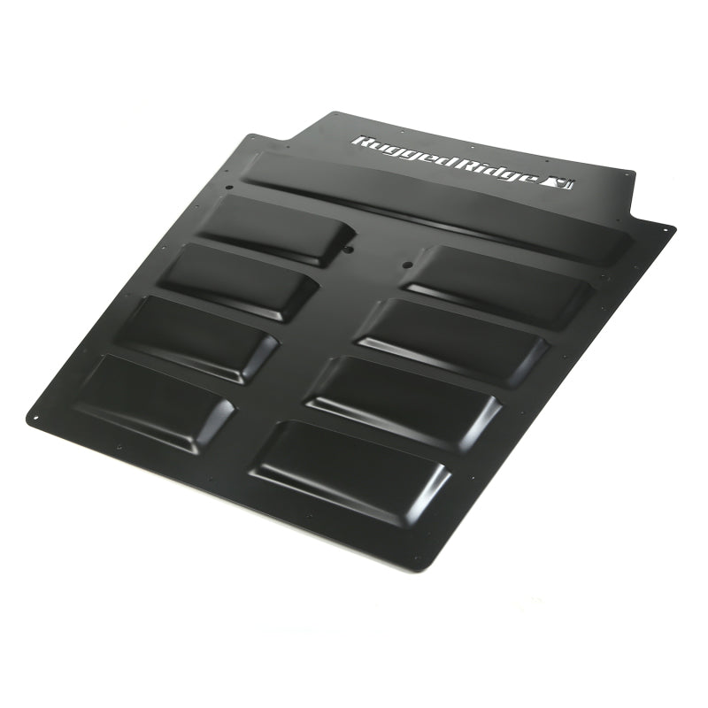 Rugged Ridge Hood Vent insert Black Jeep Wrangler JK