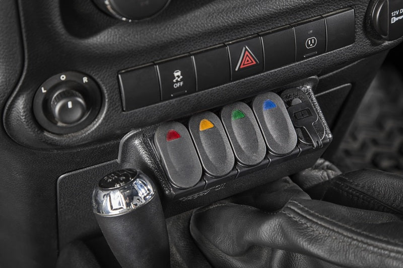 Rugged Ridge Lower Switch Panel Kit Jeep Wrangler JK/JKU
