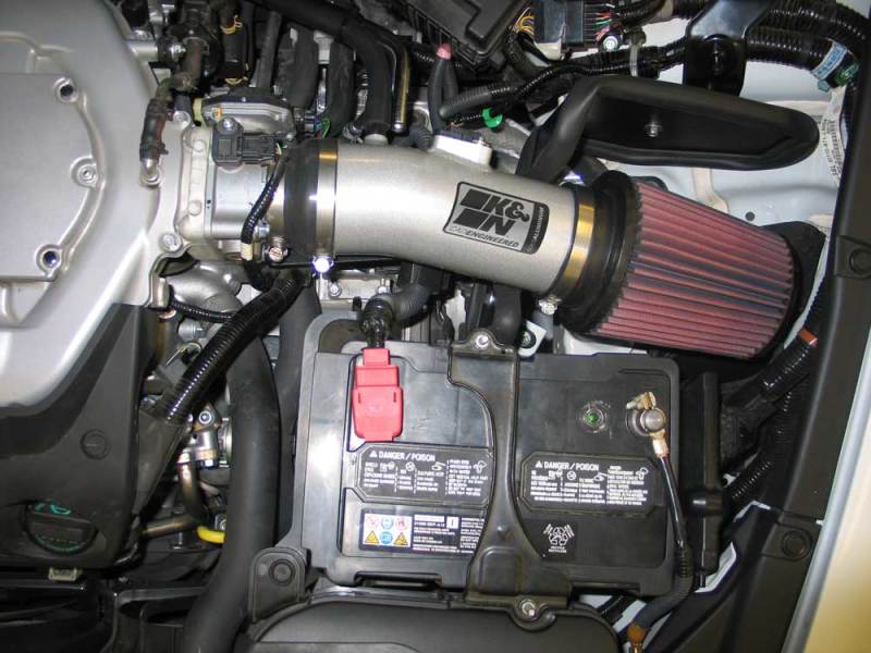 K&N Honda Accord 3.5L-V6 Silver Typhoon Short Ram Intake