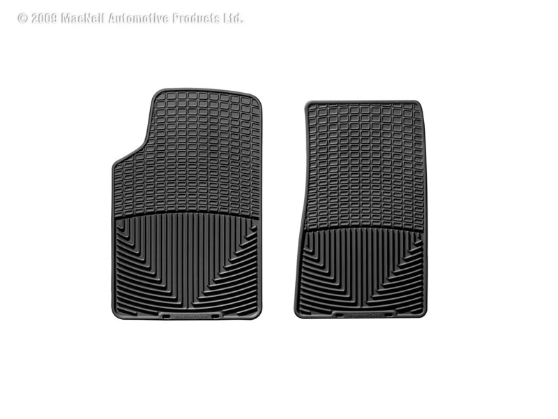 WeatherTech Cadillac CTS Front Rubber Mats - Black