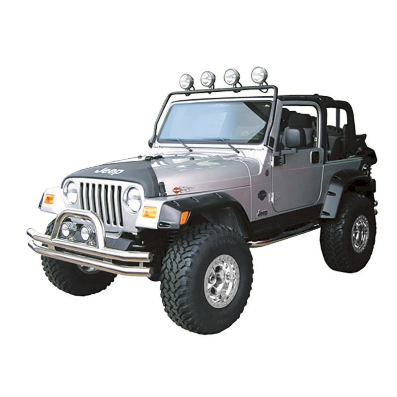 Rugged Ridge Jeep Wrangler TJ Black Full Frame Light Bar