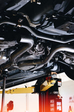 Load image into Gallery viewer, MBRP Ford Mustang 2.3L Ecoboost 3in Cat-Back Exhaust w/ Quad Carbon Fiber SS Tips - T304