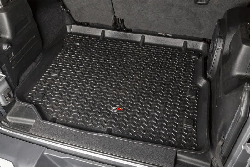 Rugged Ridge Floor Liner Cargo Black Jeep Wrangler JL 4 Dr (Excl. 4XE Models)