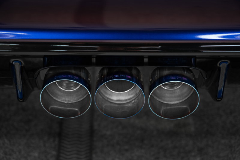 MBRP Honda Civic Type R 2.0L T304 SS 3in Cat-Back Exhaust Triple Center Outlet w/ Burnt Tips