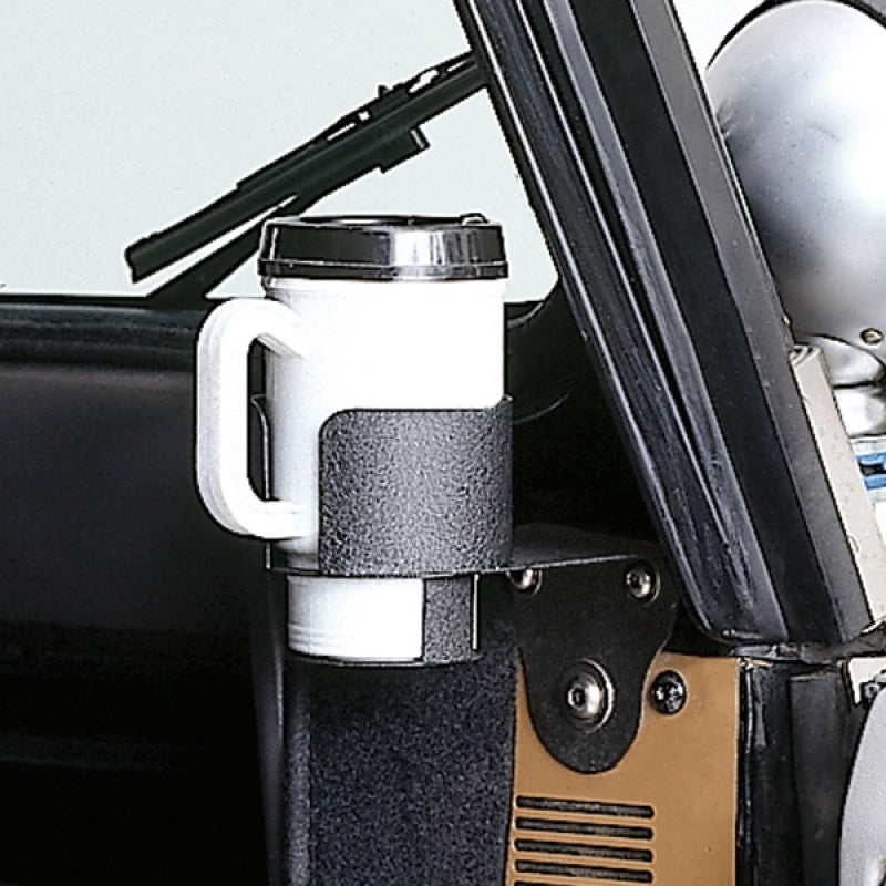Rugged Ridge Cup Holder Windshield Mount Jeep CJ / Jeep Wrangler