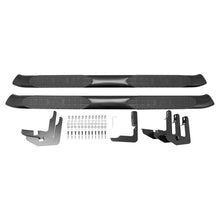 Load image into Gallery viewer, Westin 2005+ Toyota Tacoma Double Cab PRO TRAXX 5 Oval Nerf Step Bars - Black