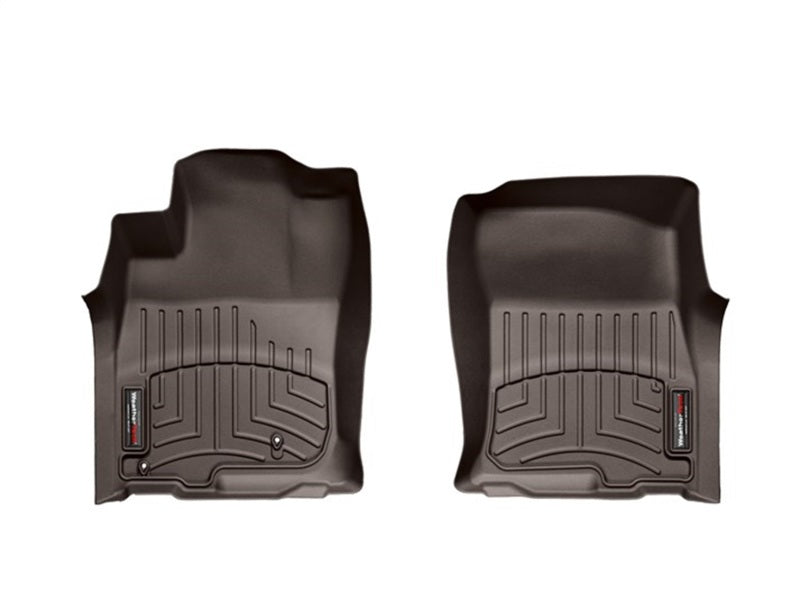 WeatherTech Lexus GZ460 Front FloorLiners - Cocoa