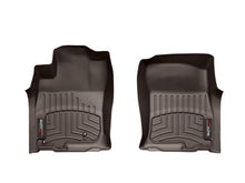 Load image into Gallery viewer, WeatherTech Lexus GZ460 Front FloorLiners - Cocoa