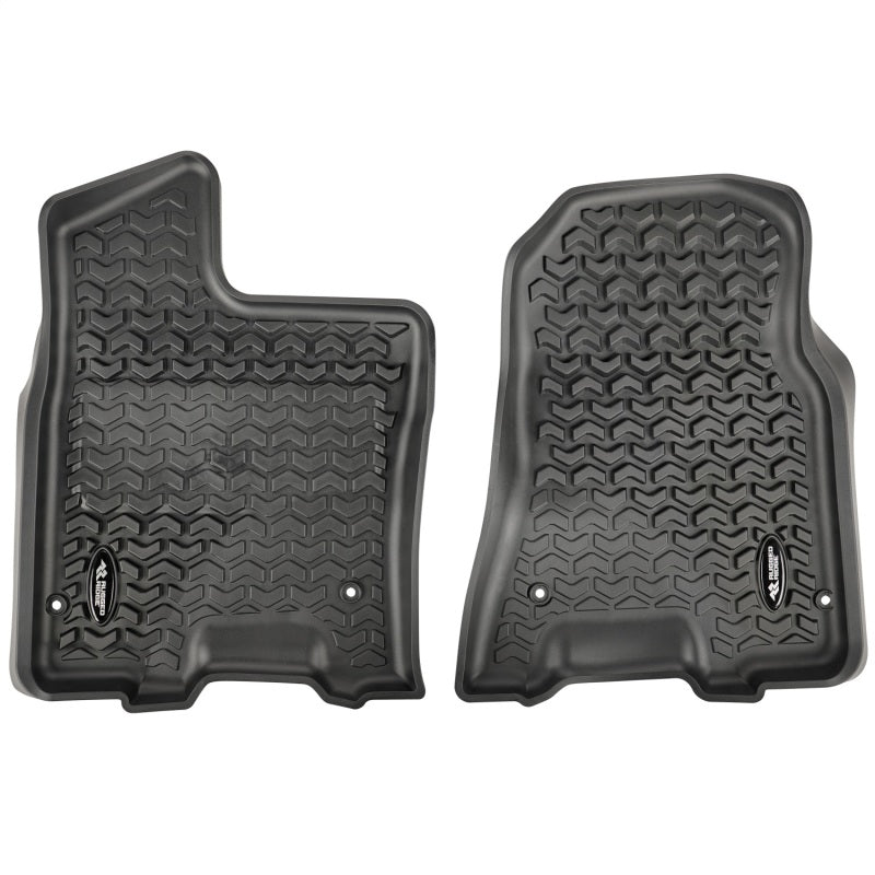 Rugged Ridge Floor Liner Set Front Pair Black RAM 1500