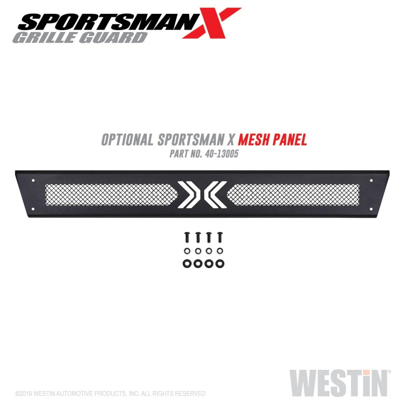 Westin 15+ Chevrolet Colorado Sportsman X Grille Guard - Textured Black
