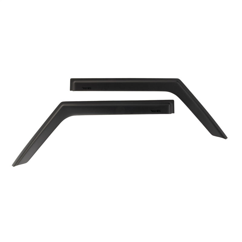 Rugged Ridge Window Visors Matte Black 2-Door Jeep Wrangler