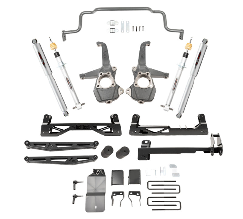 Belltech Silverado / GMC Sierra 1500 4WD 6in Suspension Lift Kit w/ Shocks&Fr Swaybar