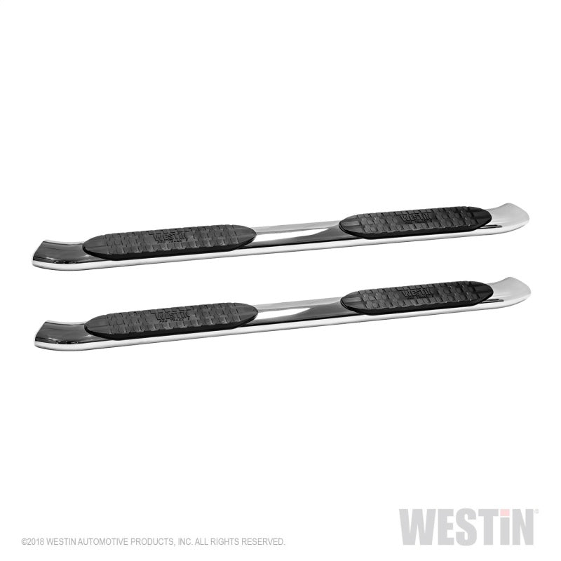 Westin Ram 1500 Crew Cab PRO TRAXX 5 Oval Nerf Step Bars - Stainless Steel