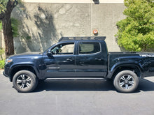 Load image into Gallery viewer, Go Rhino Toyota Tacoma 4Door Frame Mount Sliders - Textured Black