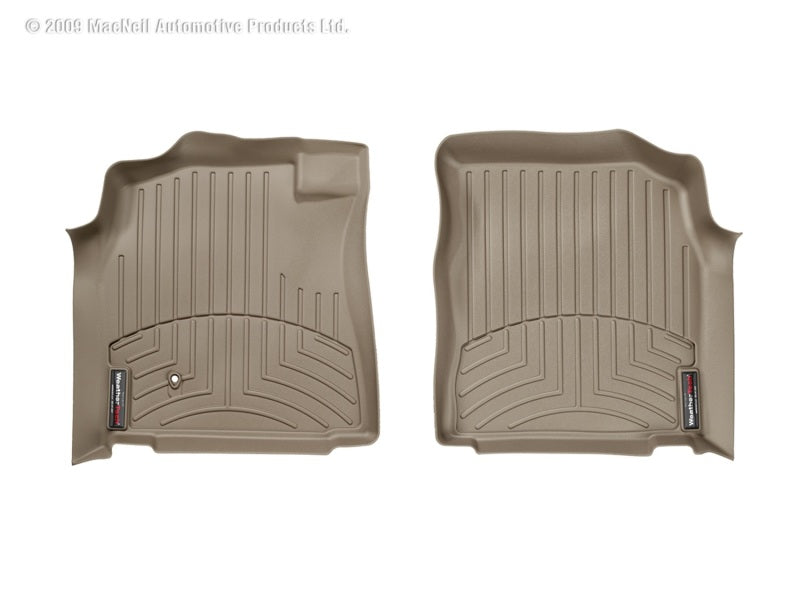 WeatherTech Toyota Tundra Front FloorLiner - Tan